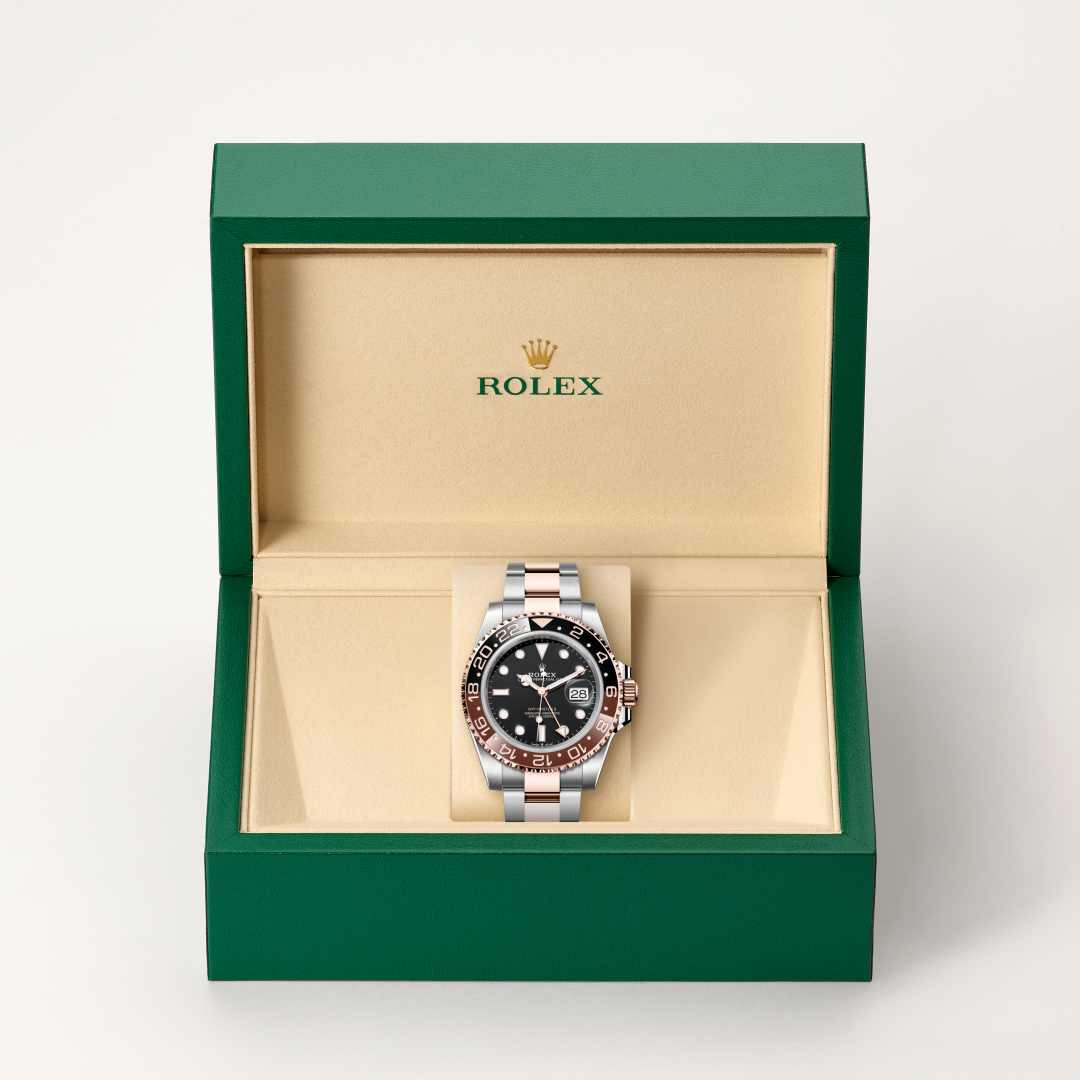 Rolex GMT-Master II腕錶永恒玫瑰金鋼（蠔式鋼與永恒玫瑰金的組合）款，M126711CHNR-0002 - 歐洲坊