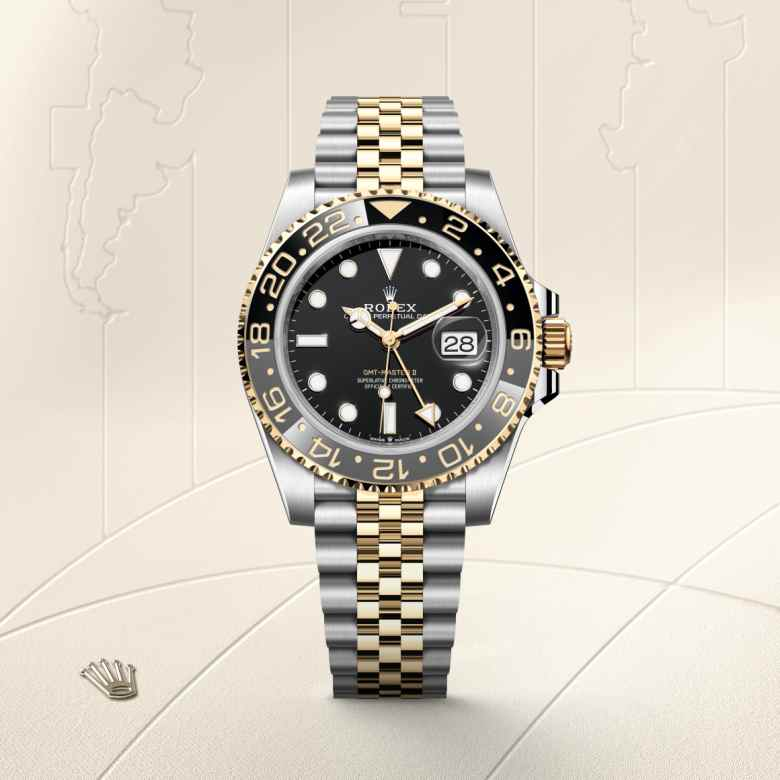 Rolex GMT-Master II腕錶黃金鋼（蠔式鋼與黃金的組合）款，M126713GRNR-0001 - 歐洲坊