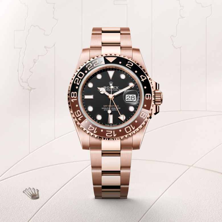 Rolex GMT-Master II腕錶18K永恒玫瑰金款，M126715CHNR-0001 - 歐洲坊