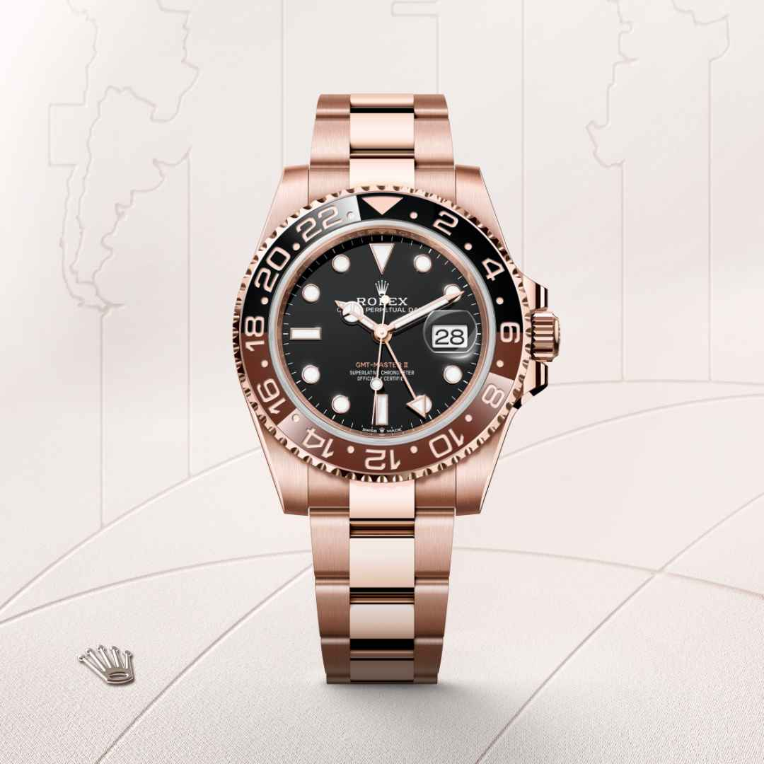 Rolex GMT-Master II腕錶18K永恒玫瑰金款，M126715CHNR-0001 - 歐洲坊