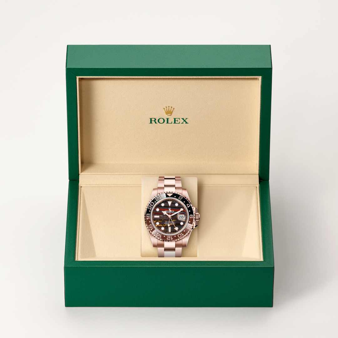 Rolex GMT-Master II腕錶18K永恒玫瑰金款，M126715CHNR-0002 - 歐洲坊