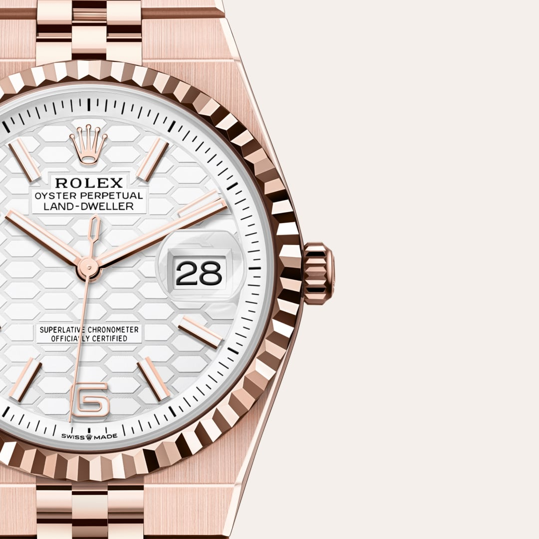 Rolex Land-Dweller腕錶18K永恒玫瑰金款，M127235-0001 - 歐洲坊