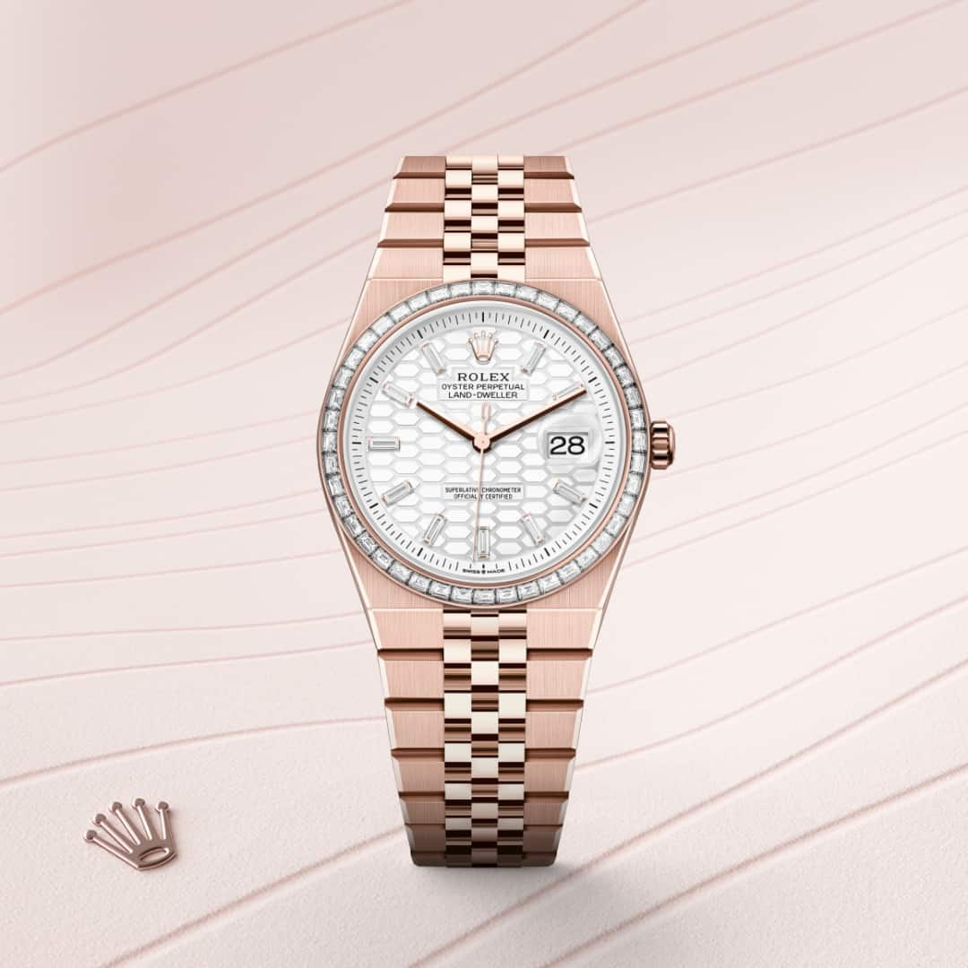 Rolex Land-Dweller腕錶18K永恒玫瑰金款，M127285TBR-0002 - 歐洲坊
