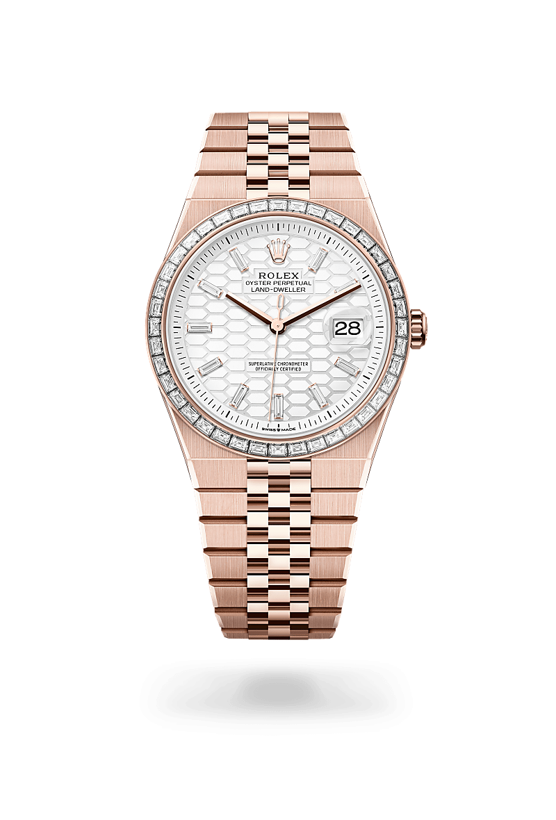 Rolex Land-Dweller腕錶18K永恒玫瑰金款，M127385TBR-0003 - 歐洲坊