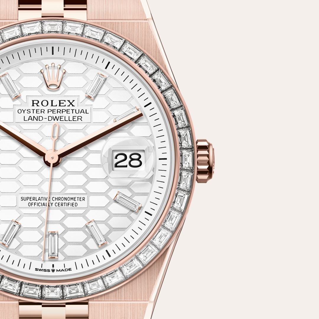 Rolex Land-Dweller腕錶18K永恒玫瑰金款，M127385TBR-0003 - 歐洲坊