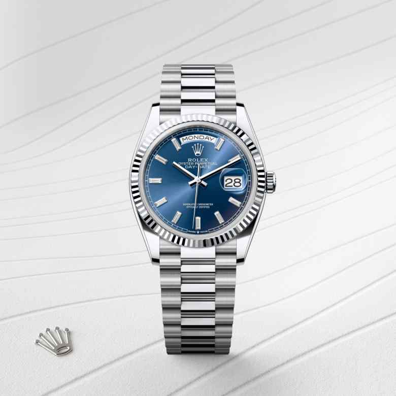 Rolex Day-Date腕錶鉑金款，M128236-0023 - 歐洲坊