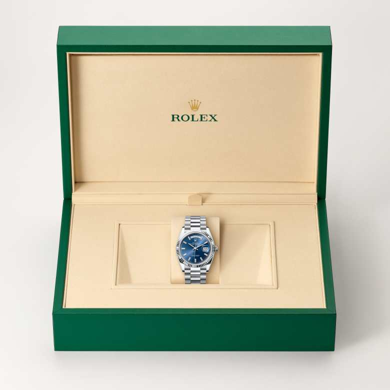 Rolex Day-Date腕錶鉑金款，M128236-0023 - 歐洲坊
