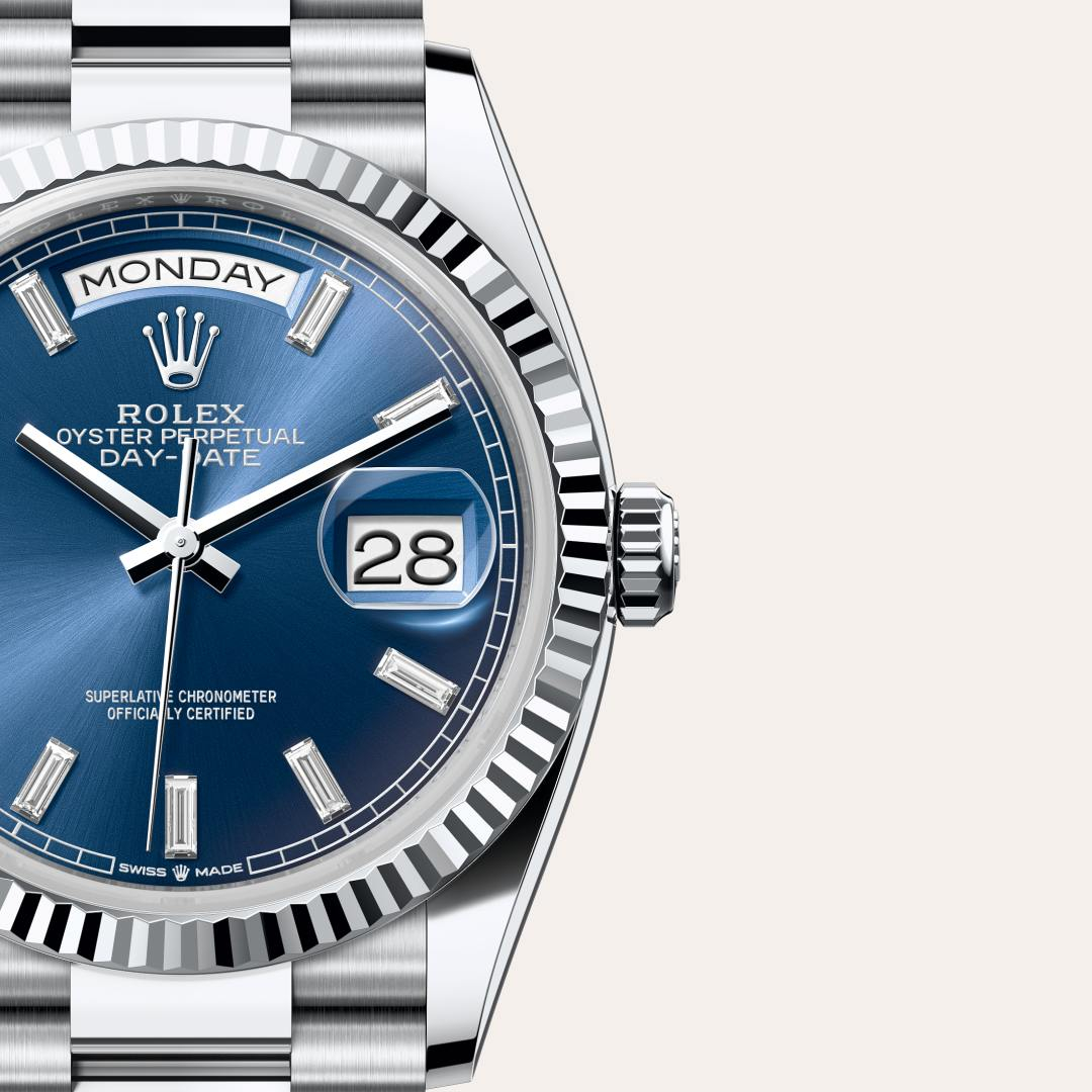 Rolex Day-Date腕錶鉑金款，M128236-0023 - 歐洲坊