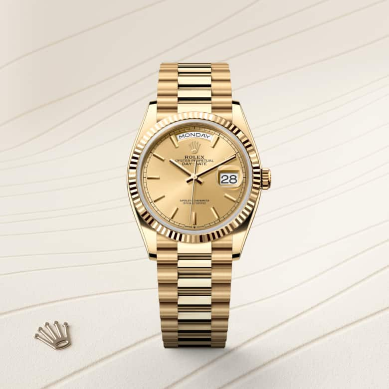Rolex Day-Date腕錶18K黃金款，M128238-0045 - 歐洲坊