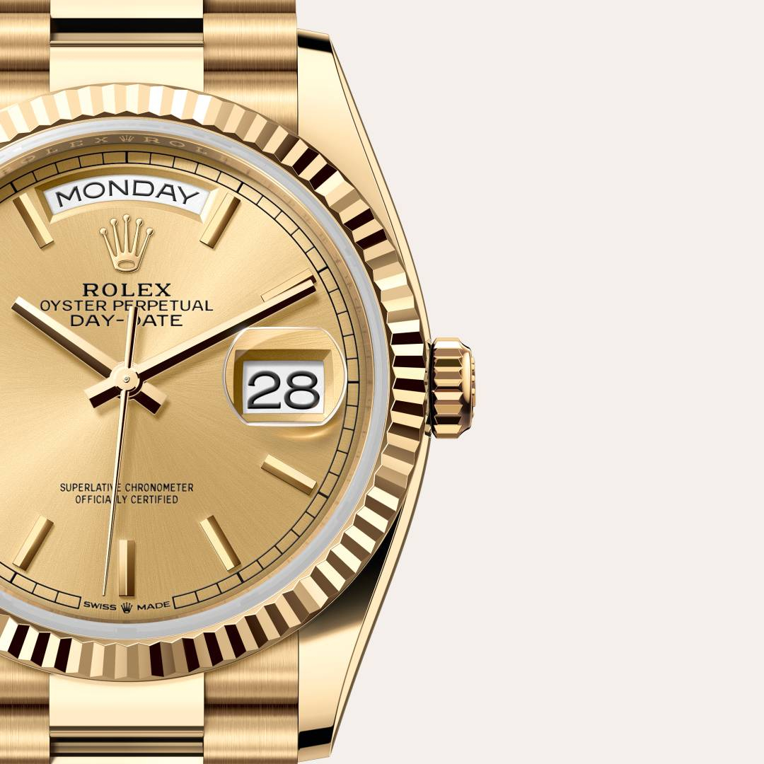 Rolex Day-Date腕錶18K黃金款，M128238-0045 - 歐洲坊