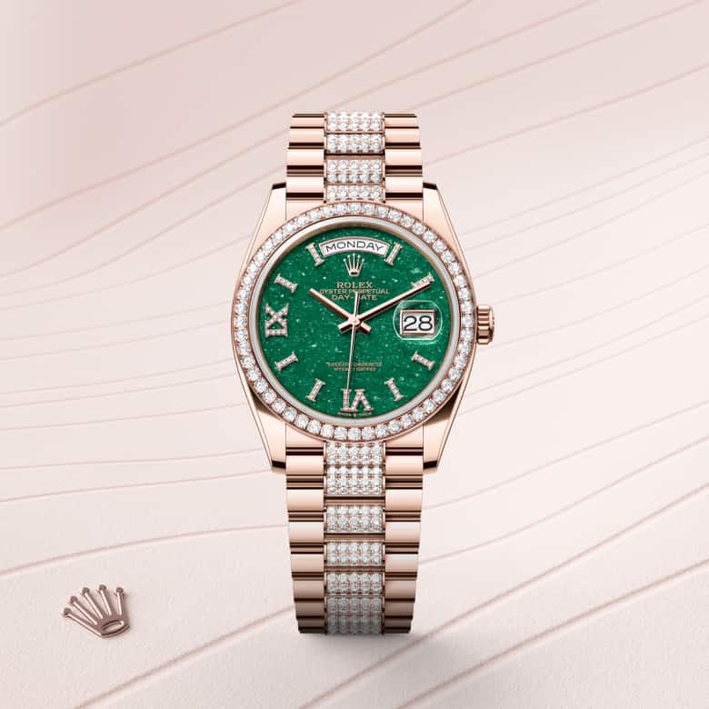 Rolex Day-Date腕錶18K永恒玫瑰金款，M128345RBR-0069 - 歐洲坊