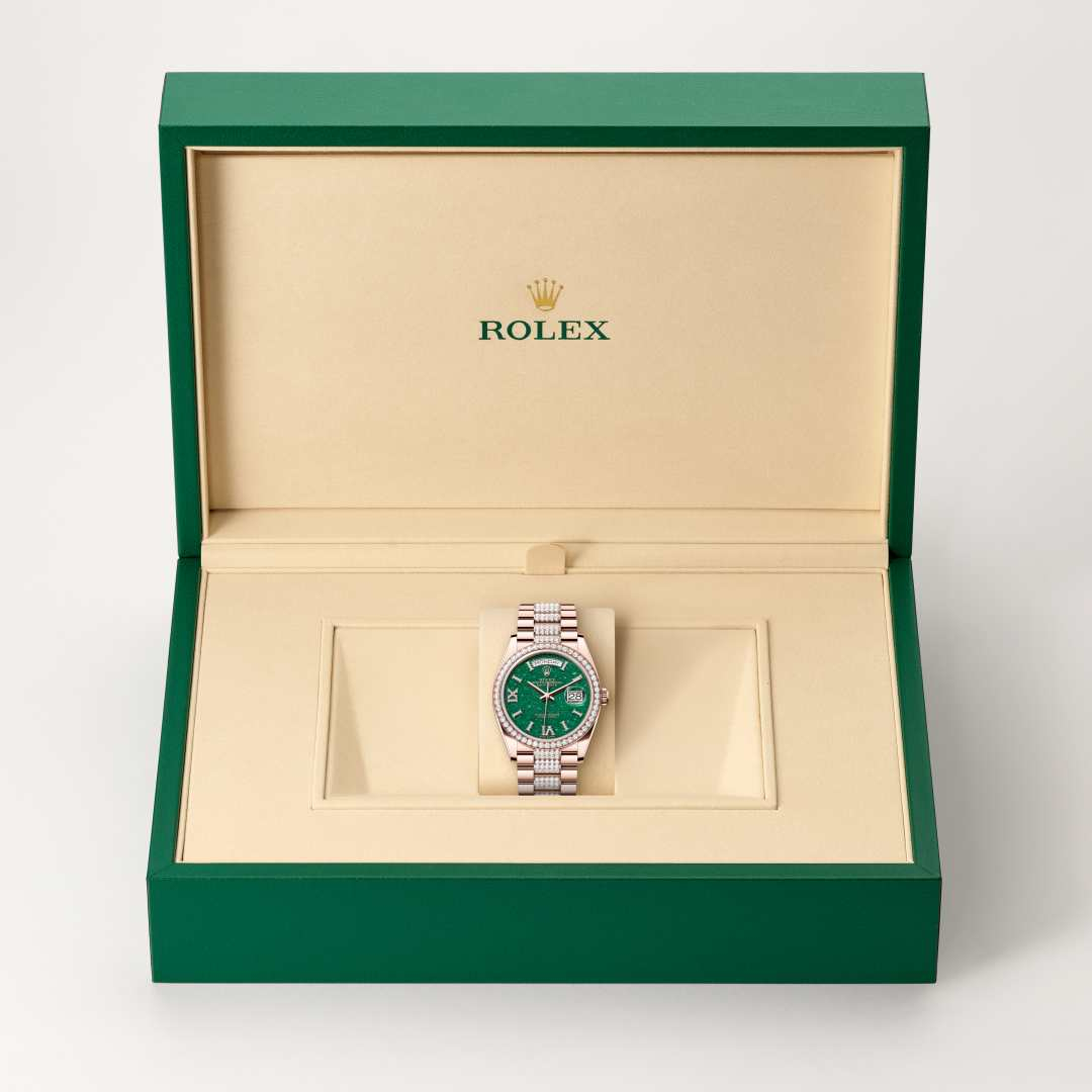 Rolex Day-Date腕錶18K永恒玫瑰金款，M128345RBR-0069 - 歐洲坊