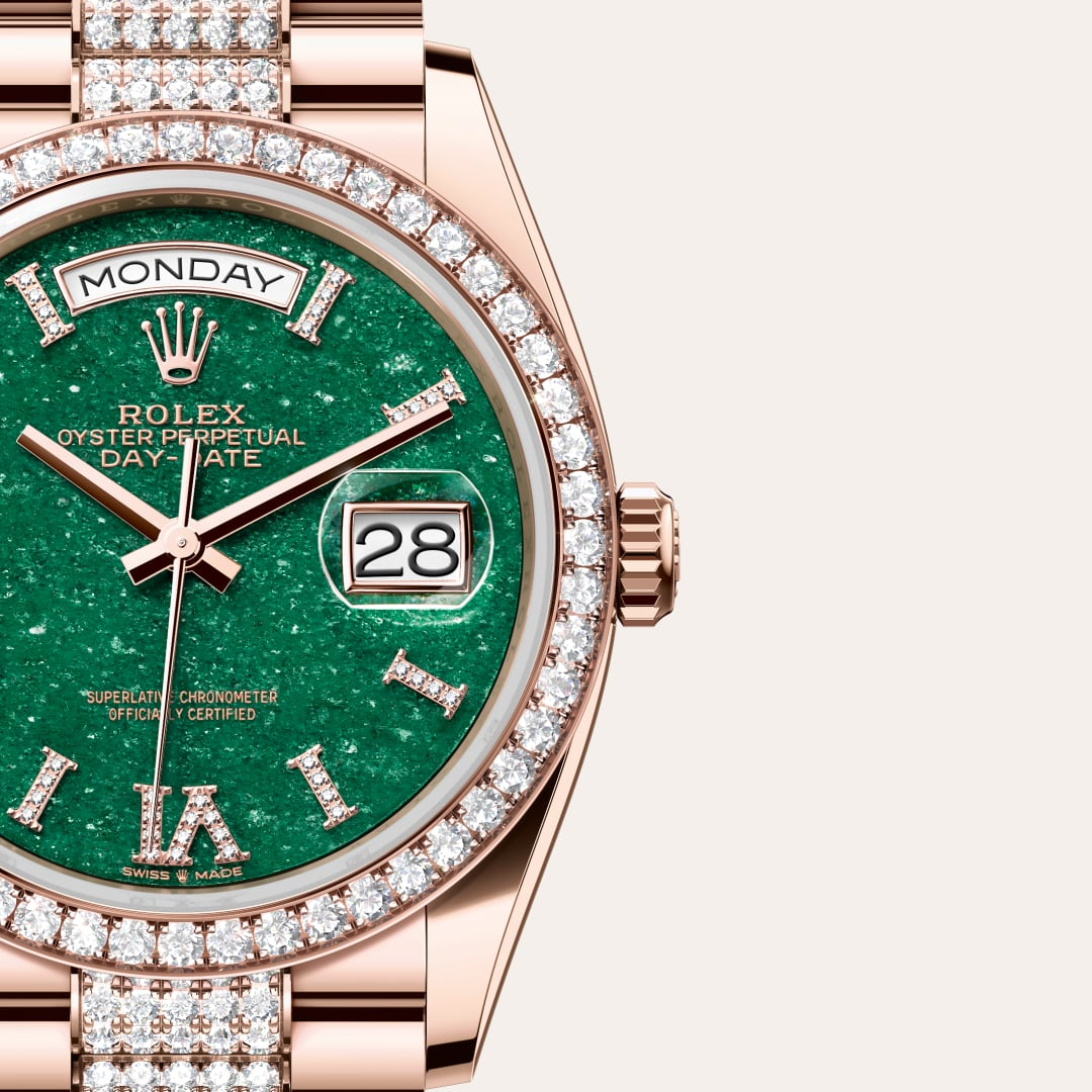 Rolex Day-Date腕錶18K永恒玫瑰金款，M128345RBR-0069 - 歐洲坊