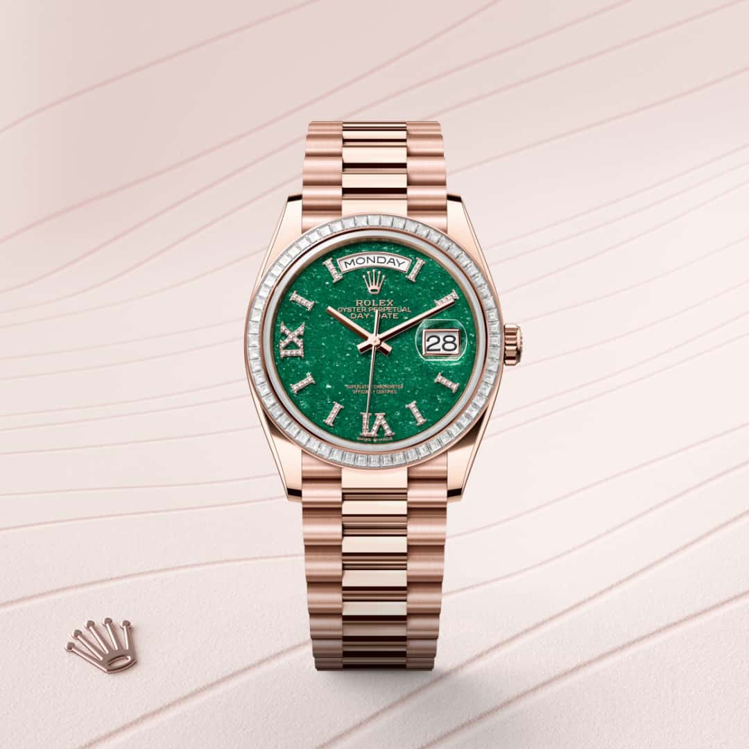 Rolex Day-Date腕錶18K永恒玫瑰金款，M128395TBR-0020 - 歐洲坊