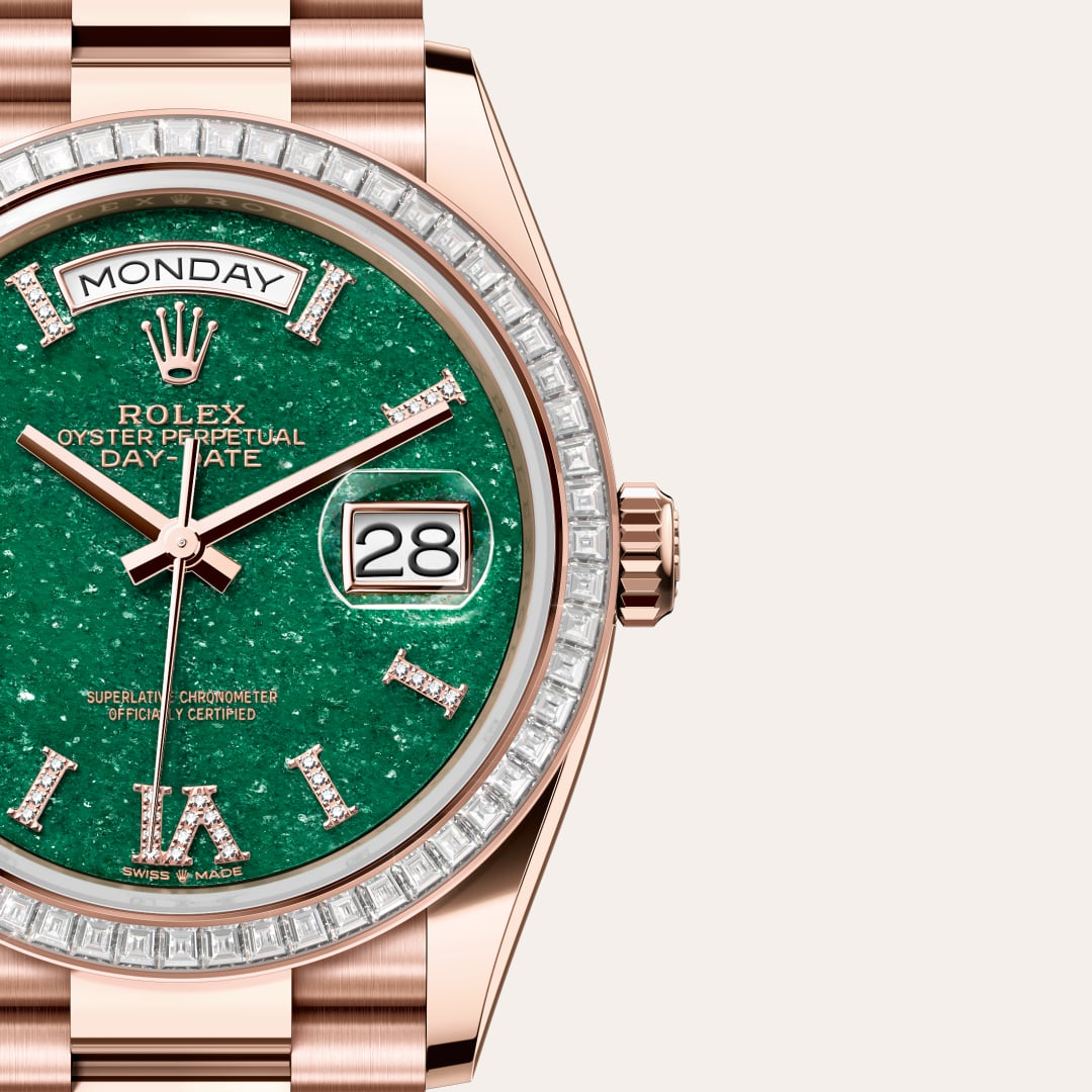 Rolex Day-Date腕錶18K永恒玫瑰金款，M128395TBR-0020 - 歐洲坊
