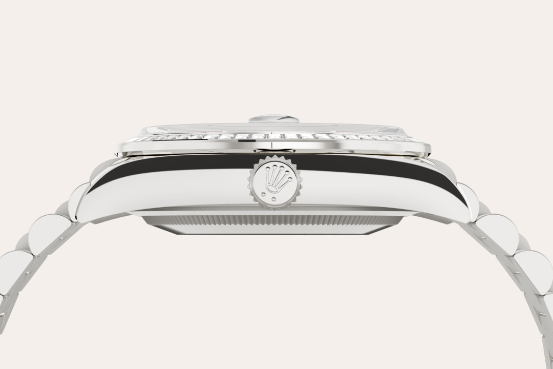 Rolex Day-Date腕錶18K白色黃金款，M128399TBR-0029 - 歐洲坊