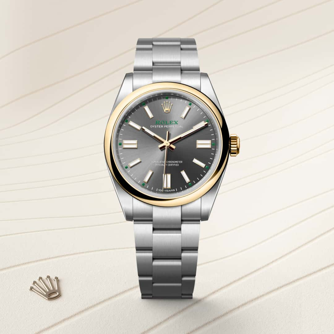 Rolex Oyster Perpetual腕錶黃金鋼（蠔式鋼與黃金的組合）款，M134303-0001 - 歐洲坊