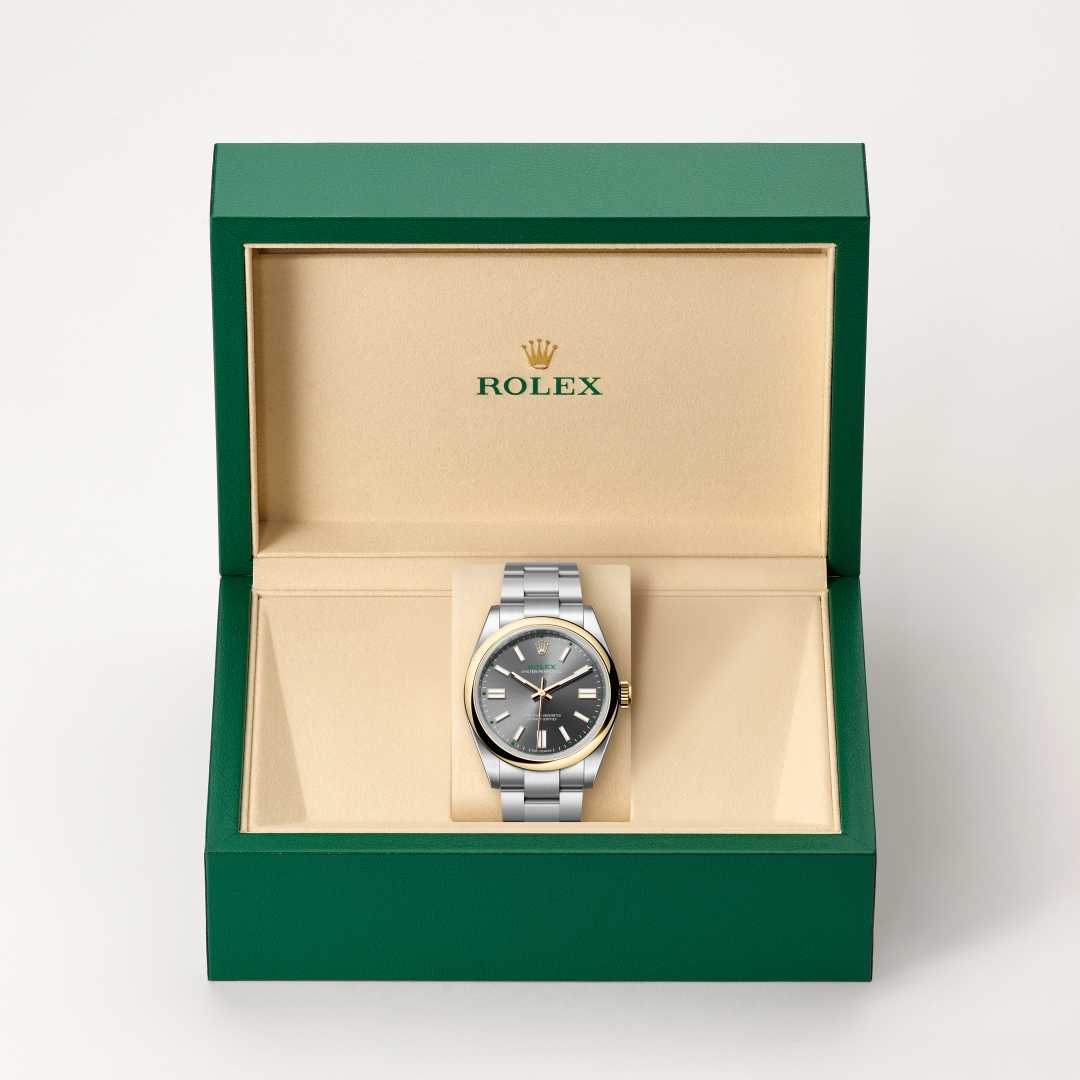 Rolex Oyster Perpetual腕錶黃金鋼（蠔式鋼與黃金的組合）款，M134303-0001 - 歐洲坊