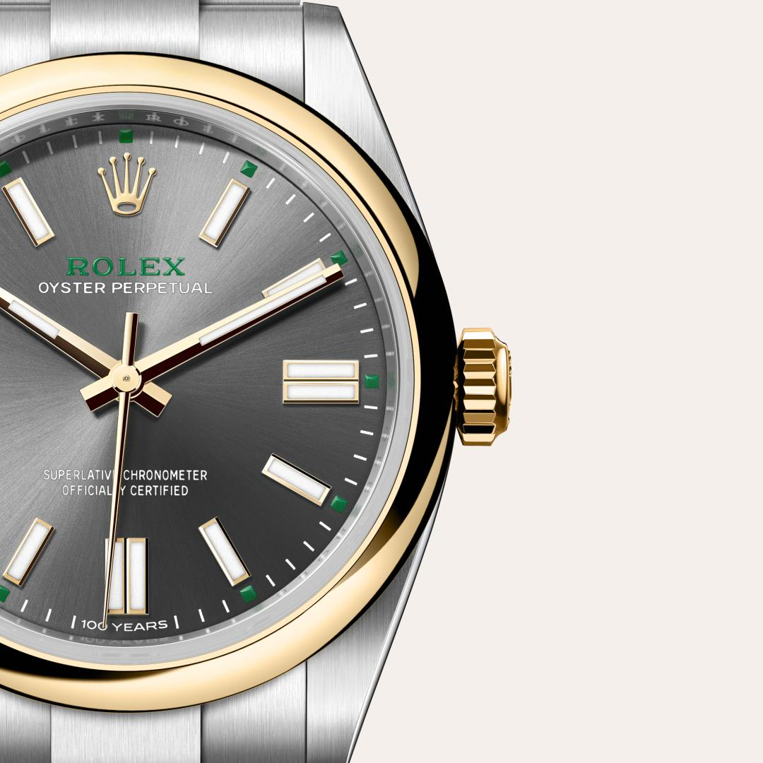 Rolex Oyster Perpetual腕錶黃金鋼（蠔式鋼與黃金的組合）款，M134303-0001 - 歐洲坊