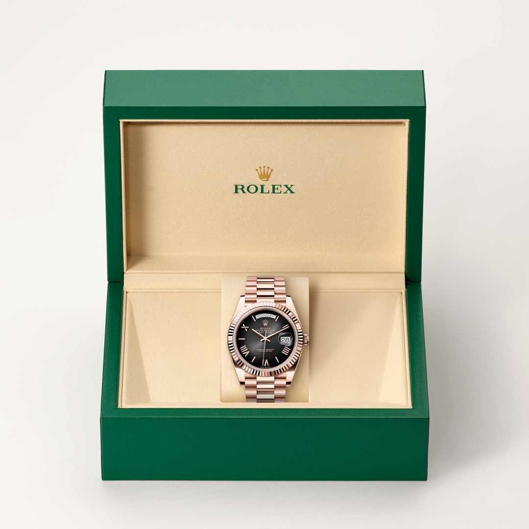 Rolex Day-Date腕錶18K永恒玫瑰金款，M228235-0055 - 歐洲坊