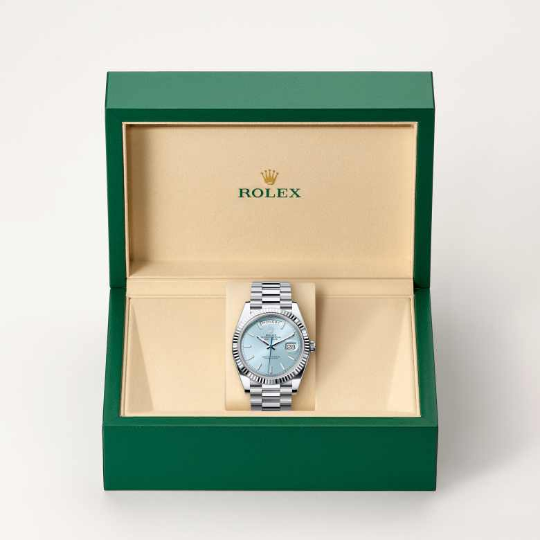 Rolex Day-Date腕錶鉑金款，M228236-0018 - 歐洲坊
