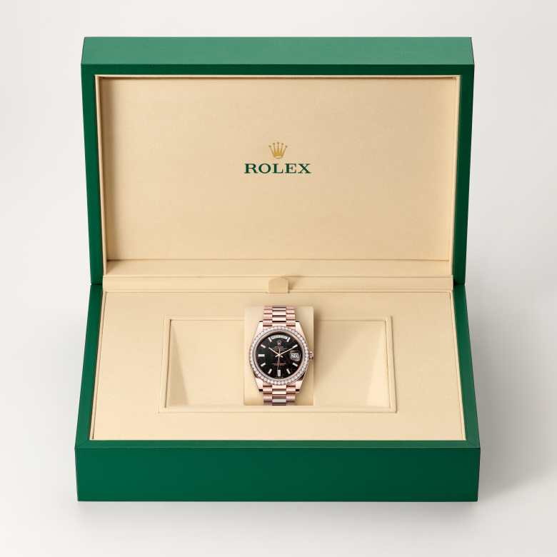 Rolex Day-Date腕錶18K永恒玫瑰金款，M228345RBR-0016 - 歐洲坊