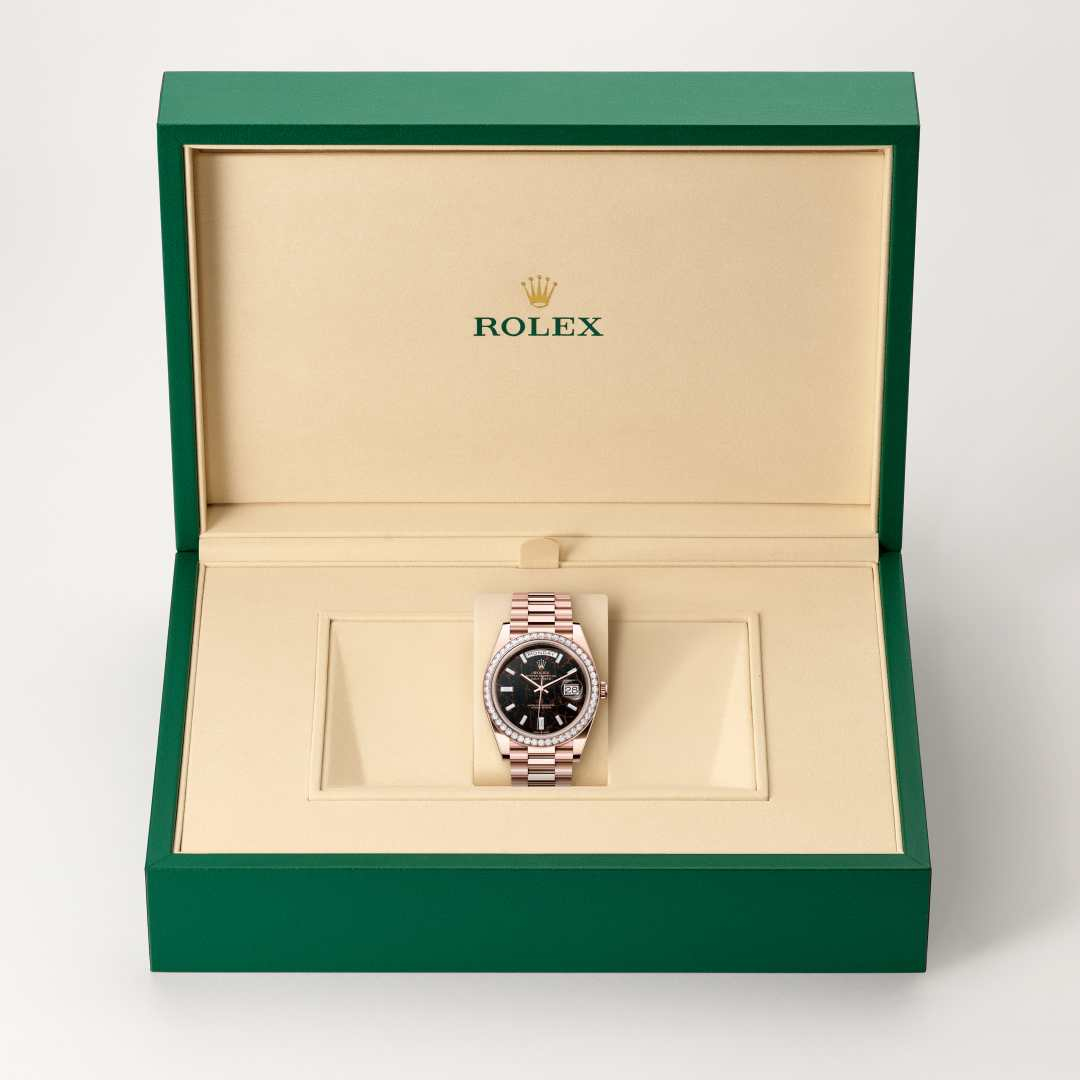 Rolex Day-Date腕錶18K永恒玫瑰金款，M228345RBR-0016 - 歐洲坊