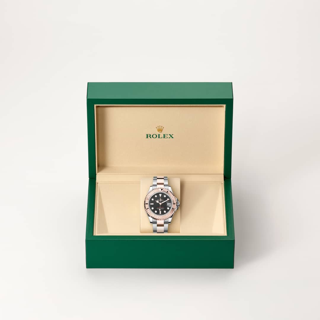 Rolex Yacht-Master腕錶永恒玫瑰金鋼（蠔式鋼與永恒玫瑰金的組合）款，M268621-0004 - 歐洲坊