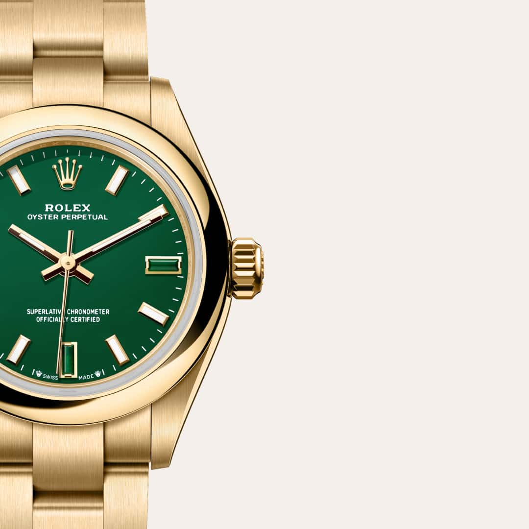 Rolex Oyster Perpetual腕錶18K黃金款，M276208-0002 - 歐洲坊