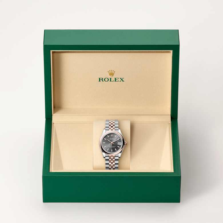 Rolex Datejust腕錶永恒玫瑰金鋼（蠔式鋼與永恒玫瑰金的組合）款，M278241-0018 - 歐洲坊