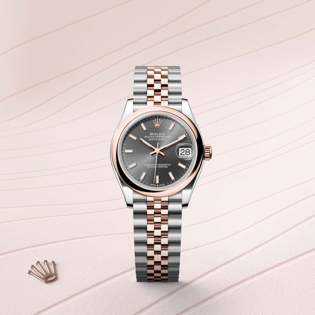 Rolex Datejust腕錶永恒玫瑰金鋼（蠔式鋼與永恒玫瑰金的組合）款，M278241-0018 - 歐洲坊