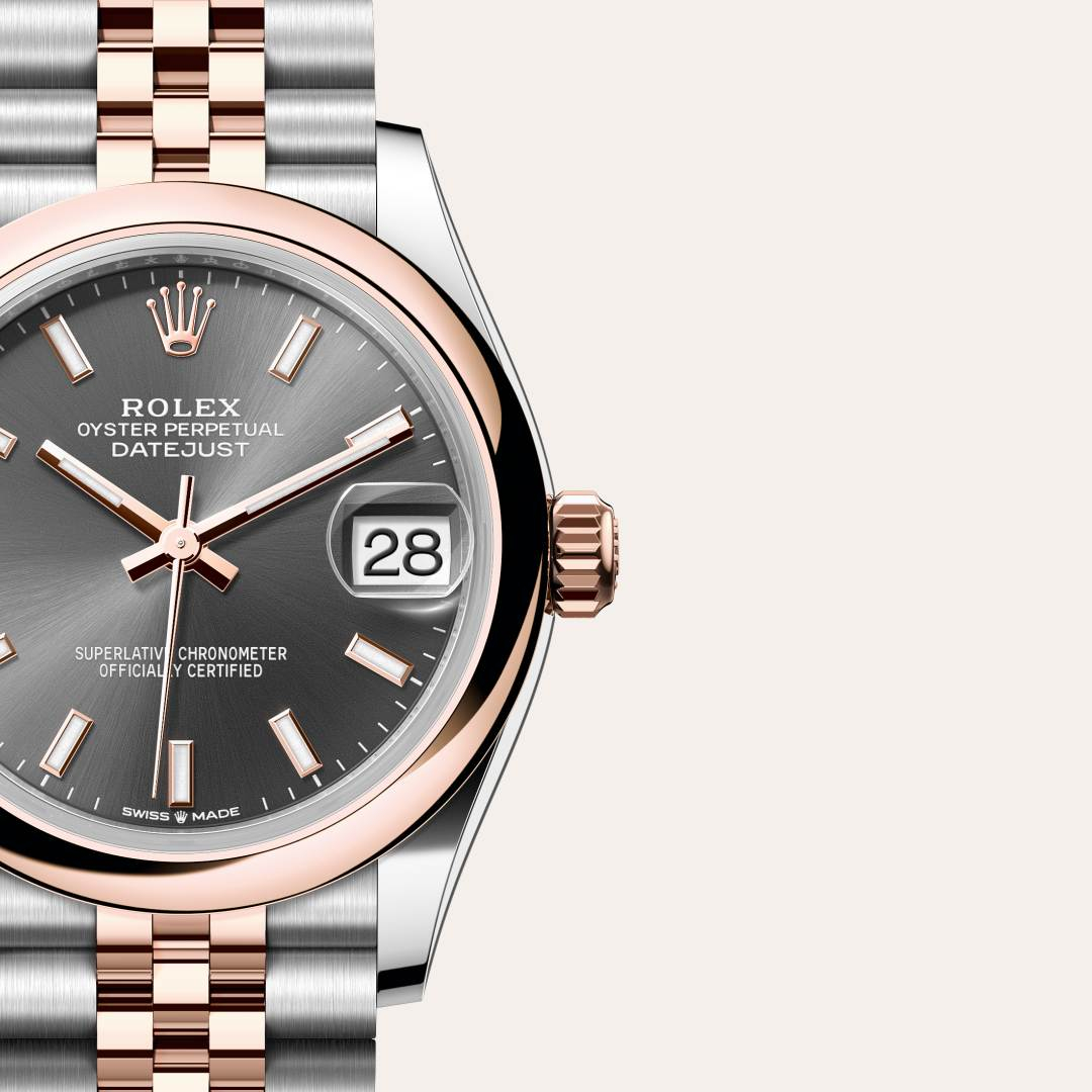 Rolex Datejust腕錶永恒玫瑰金鋼（蠔式鋼與永恒玫瑰金的組合）款，M278241-0018 - 歐洲坊