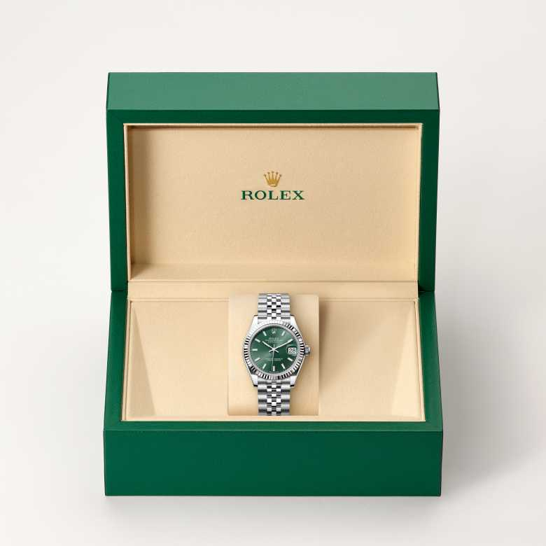 Rolex Datejust腕錶白色黃金鋼（蠔式鋼與白色黃金的組合）款，M278274-0018 - 歐洲坊