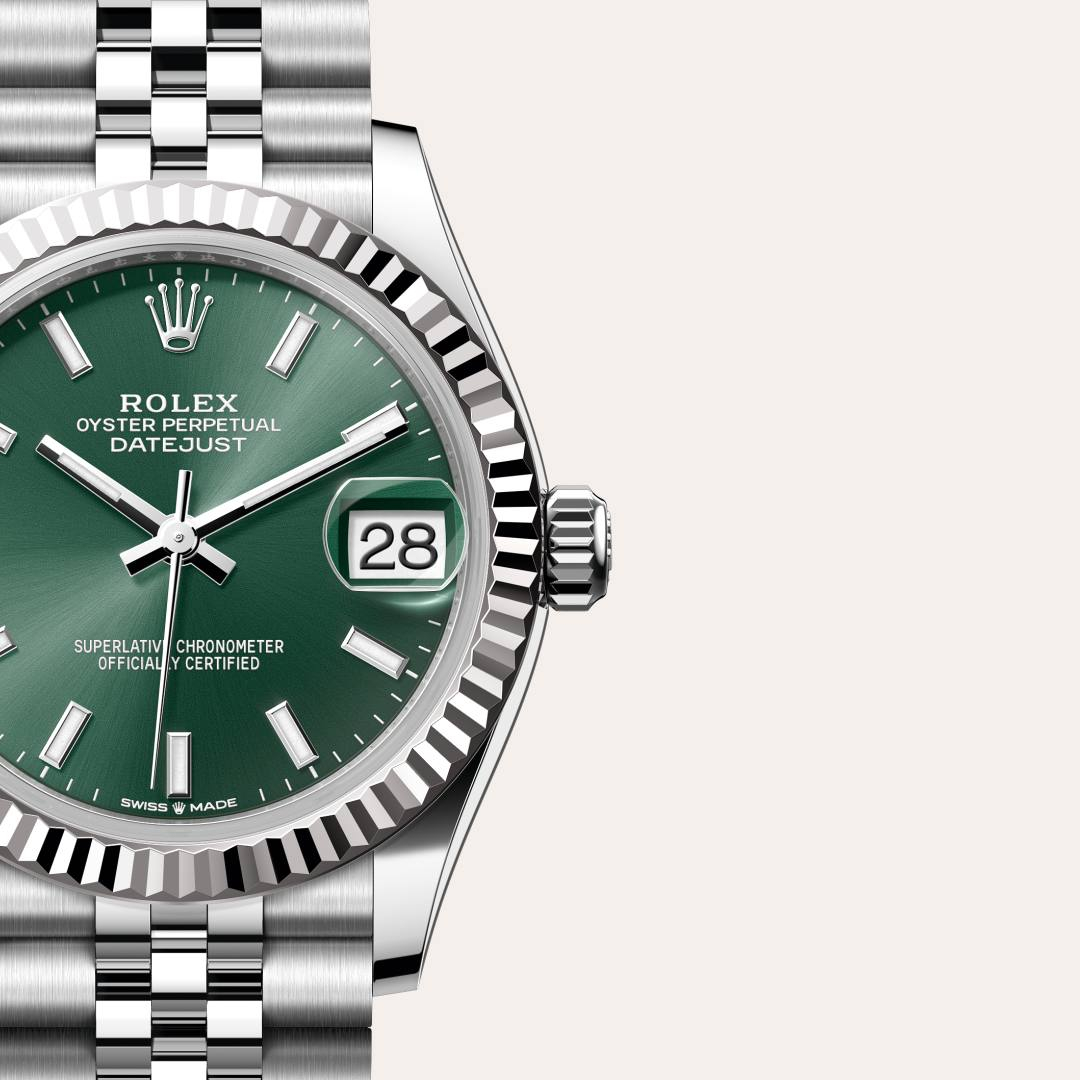Rolex Datejust腕錶白色黃金鋼（蠔式鋼與白色黃金的組合）款，M278274-0018 - 歐洲坊