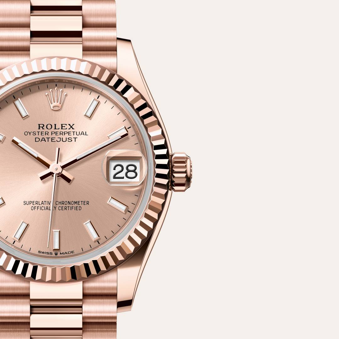 Rolex Datejust腕錶18K永恒玫瑰金款，M278275-0037 - 歐洲坊