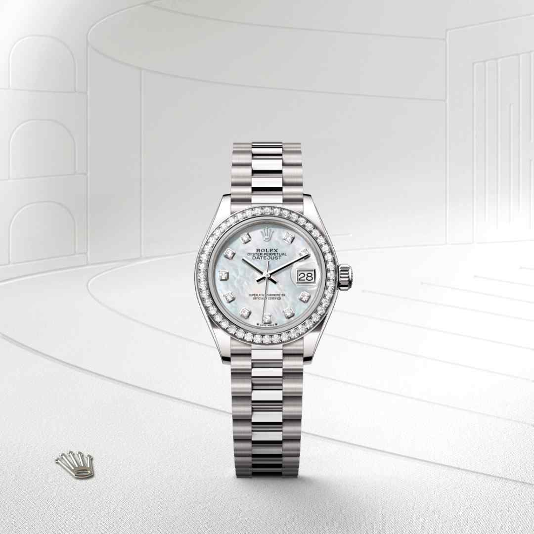 Rolex Lady-Datejust腕錶18K白色黃金款，M279139RBR-0008 - 歐洲坊