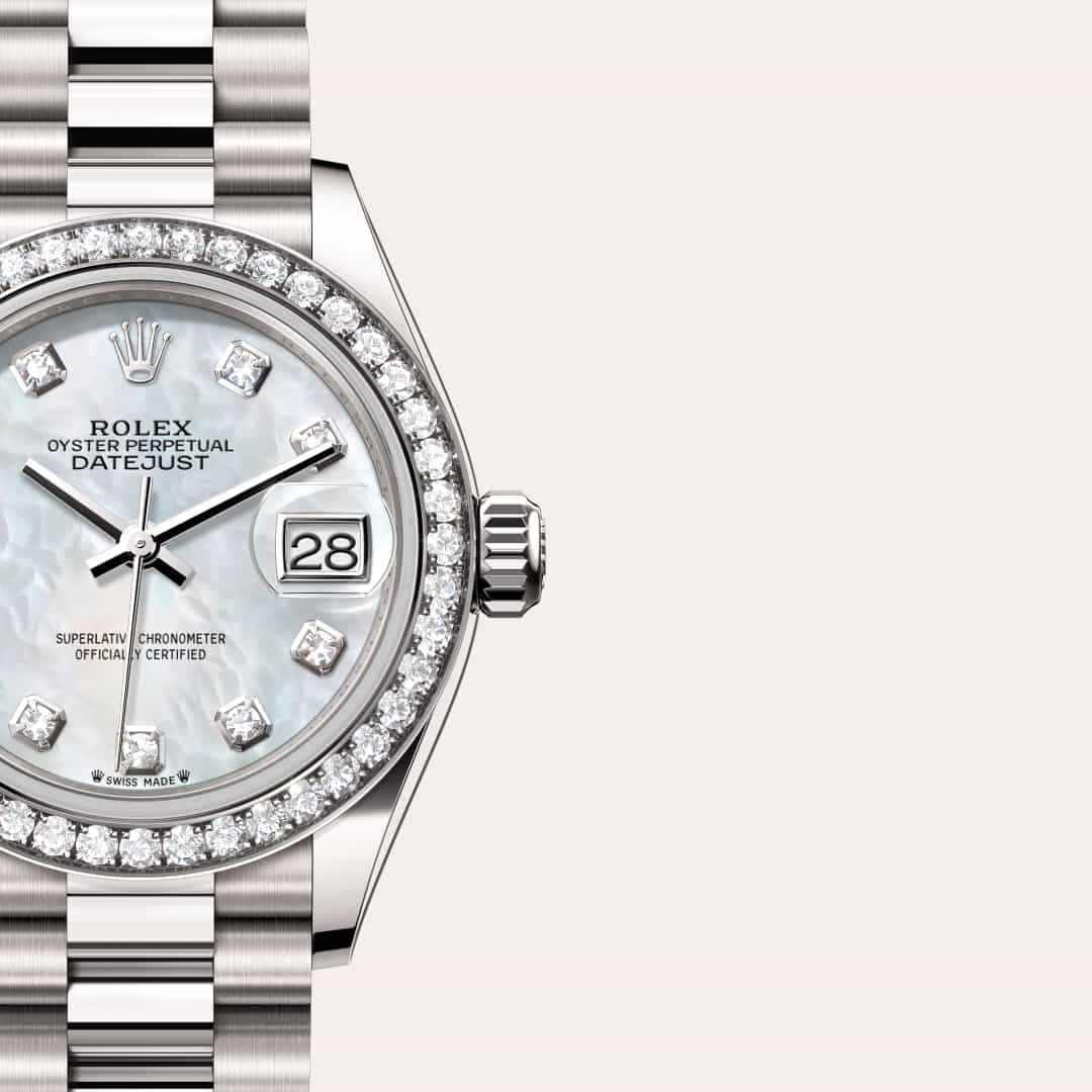 Rolex Lady-Datejust腕錶18K白色黃金款，M279139RBR-0008 - 歐洲坊