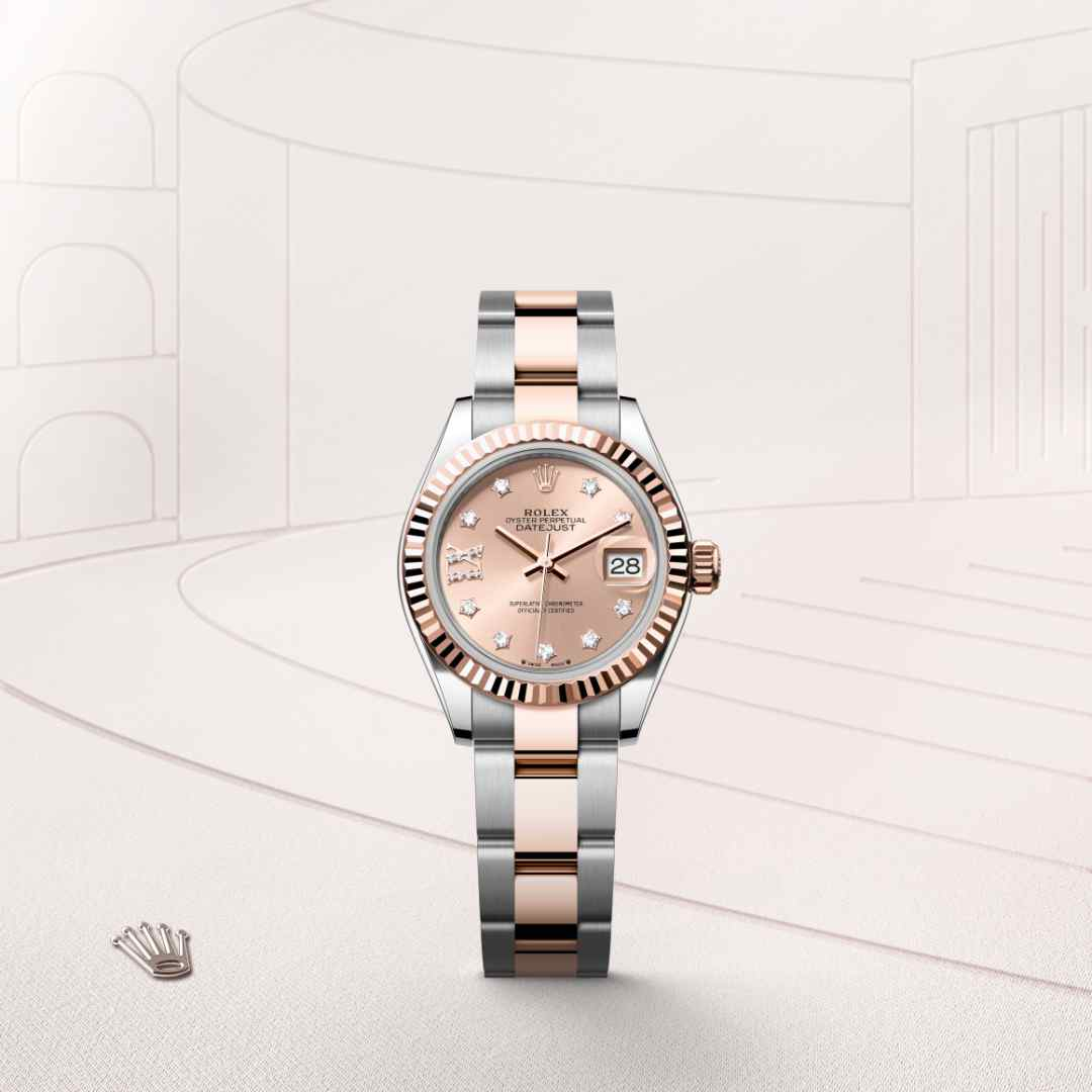 Rolex Lady-Datejust腕錶永恒玫瑰金鋼（蠔式鋼與永恒玫瑰金的組合）款，M279171-0028 - 歐洲坊