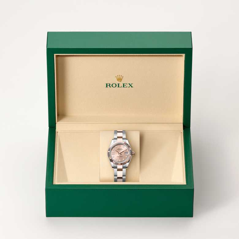 Rolex Lady-Datejust腕錶永恒玫瑰金鋼（蠔式鋼與永恒玫瑰金的組合）款，M279171-0028 - 歐洲坊