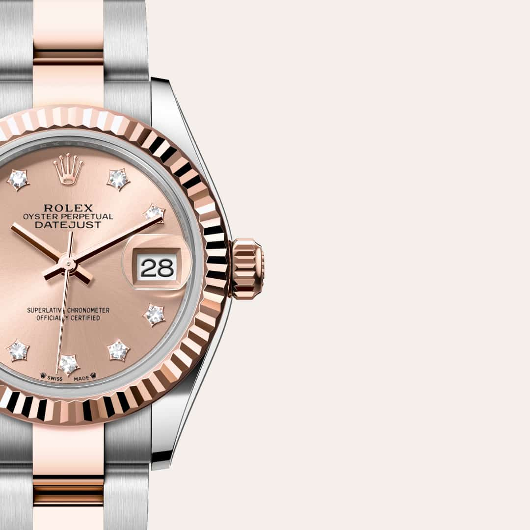 Rolex Lady-Datejust腕錶永恒玫瑰金鋼（蠔式鋼與永恒玫瑰金的組合）款，M279171-0028 - 歐洲坊