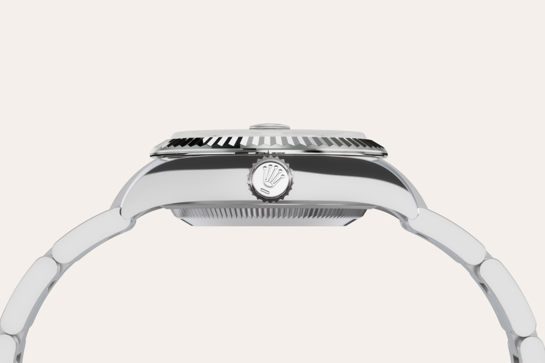 Rolex Lady-Datejust腕錶白色黃金鋼（蠔式鋼與白色黃金的組合）款，M279174-0020 - 歐洲坊