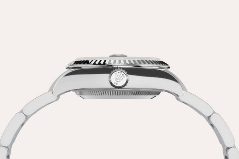 Rolex Lady-Datejust腕錶白色黃金鋼（蠔式鋼與白色黃金的組合）款，M279174-0020 - 歐洲坊
