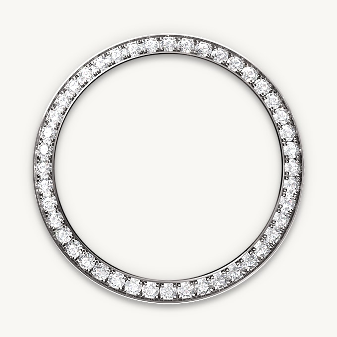 Rolex Lady-Datejust腕錶18K白色黃金，錶殼兩側及錶耳鑲鑽石款，M279459RBR-0001 - 歐洲坊