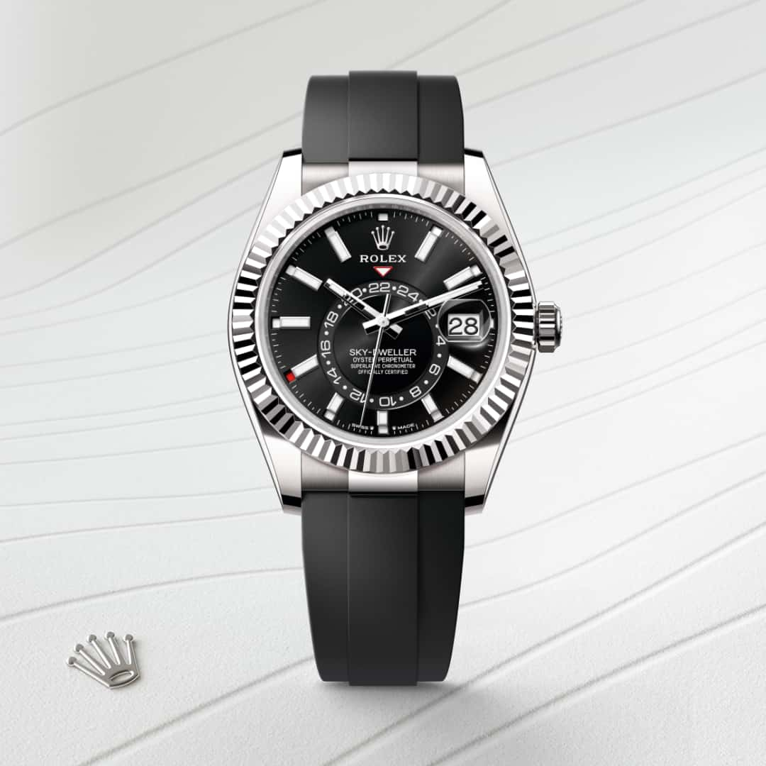 Rolex Sky-Dweller腕錶18K白色黃金款，M336239-0002 - 歐洲坊