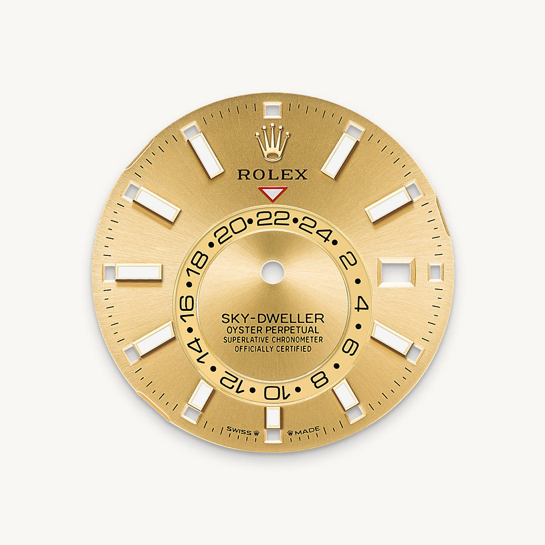 Rolex Sky-Dweller腕錶黃金鋼（蠔式鋼與黃金的組合）款，M336933-0001 - 歐洲坊