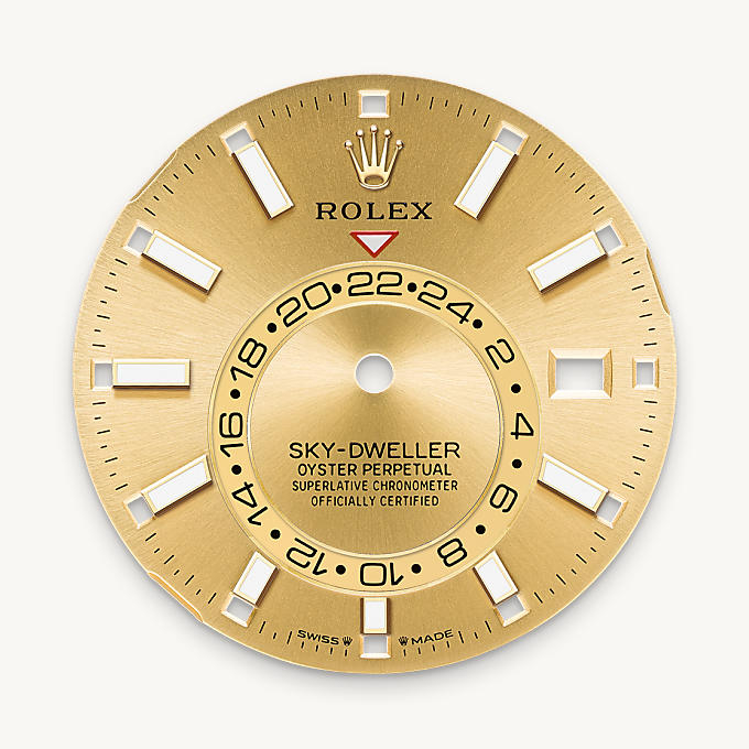 Rolex Sky-Dweller腕錶黃金鋼（蠔式鋼與黃金的組合）款，M336933-0001 - 歐洲坊