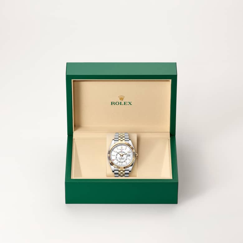 Rolex Sky-Dweller腕錶黃金鋼（蠔式鋼與黃金的組合）款，M336933-0006 - 歐洲坊