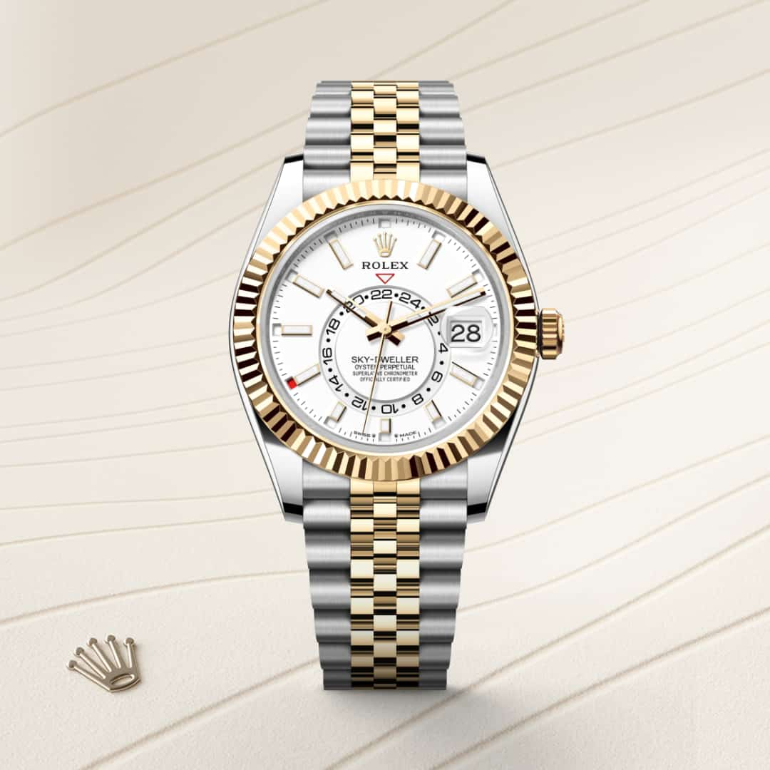 Rolex Sky-Dweller腕錶黃金鋼（蠔式鋼與黃金的組合）款，M336933-0006 - 歐洲坊
