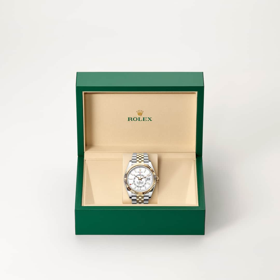 Rolex Sky-Dweller腕錶黃金鋼（蠔式鋼與黃金的組合）款，M336933-0006 - 歐洲坊