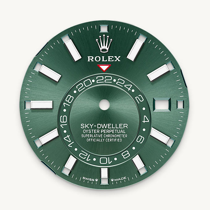 Rolex Sky-Dweller腕錶白色黃金鋼（蠔式鋼與白色黃金的組合）款，M336934-0001 - 歐洲坊